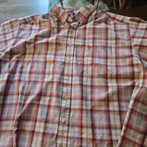 Ariat Men's Multicolor Plaid Button Down Shirt